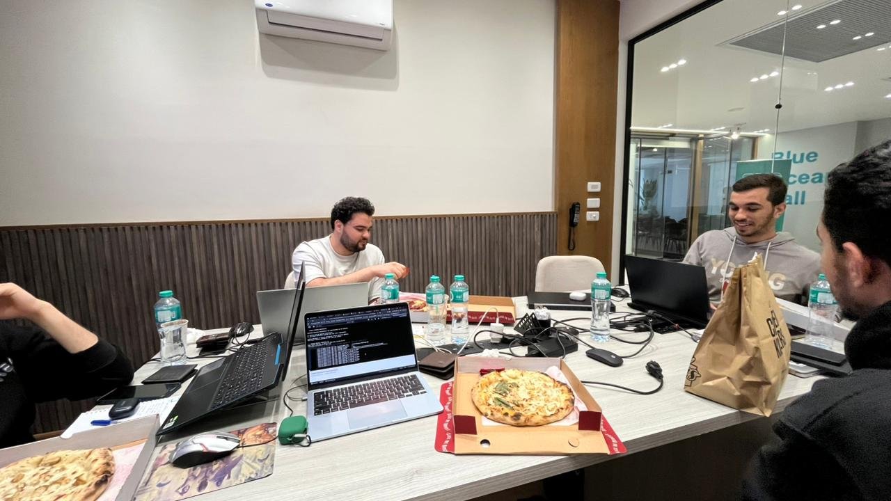 The pizza that unlocked the project.